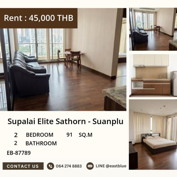 19/08/2026, 🏢 Luxurious Sathorn Escape: 2-Bed Condo with Unbeatable Facilities! 🏞️ 0642748883