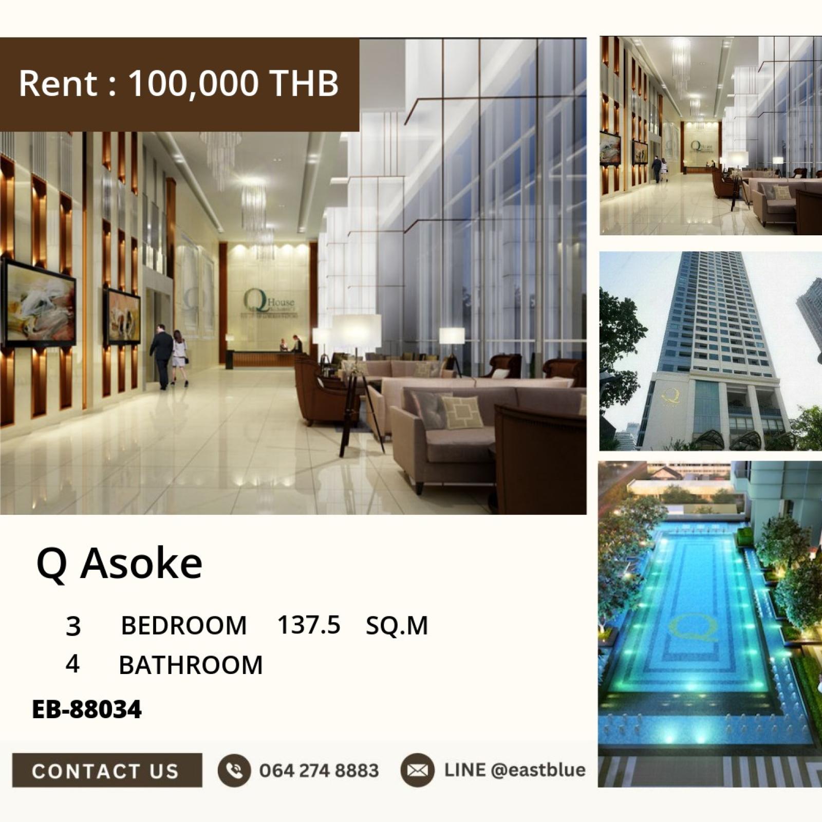 10/09/2026, รวมค่าโอน🔥 Q Asoke ใหญ่สุด! 3 ห้องนอนแบบ Luxury
✨ เพียง 43 ล้าน จบทั้งทำเล เอาใจคนชอบความสะดวก 0642748883 10/09/2026, รวมค่าโอน🔥 Q Asoke ใหญ่สุด! 3 ห้องนอนแบบ Luxury
✨ เพียง 43 ล้าน จบทั้งทำเล เอาใจคนชอบความสะดวก 0642748883