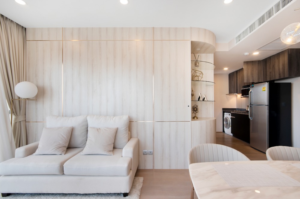 FOR SALE - ASHTON CHULA-SILOM 2 ห้องนอน 1 ห้องน้ำ พร้อมอยู่ ชั้นสูง วิวสวนลุมพินี ตกแต่งครบ 14.6 ล้าน เท่านั้น – รูปที่ 3