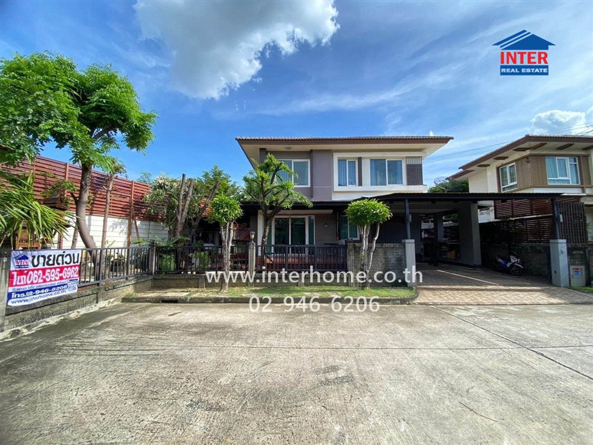 บ้านเดี่ยว 2 ชั้น 70.1 ตร.ว. หมู่บ้านคาซ่าเพรสโต้ พระราม2 ใกล้ซอยเทียนทะเล24 ถนนบางขุนเทียน ถนนพระราม2 เขตบางขุนเทียน กรุงเทพมหานคร