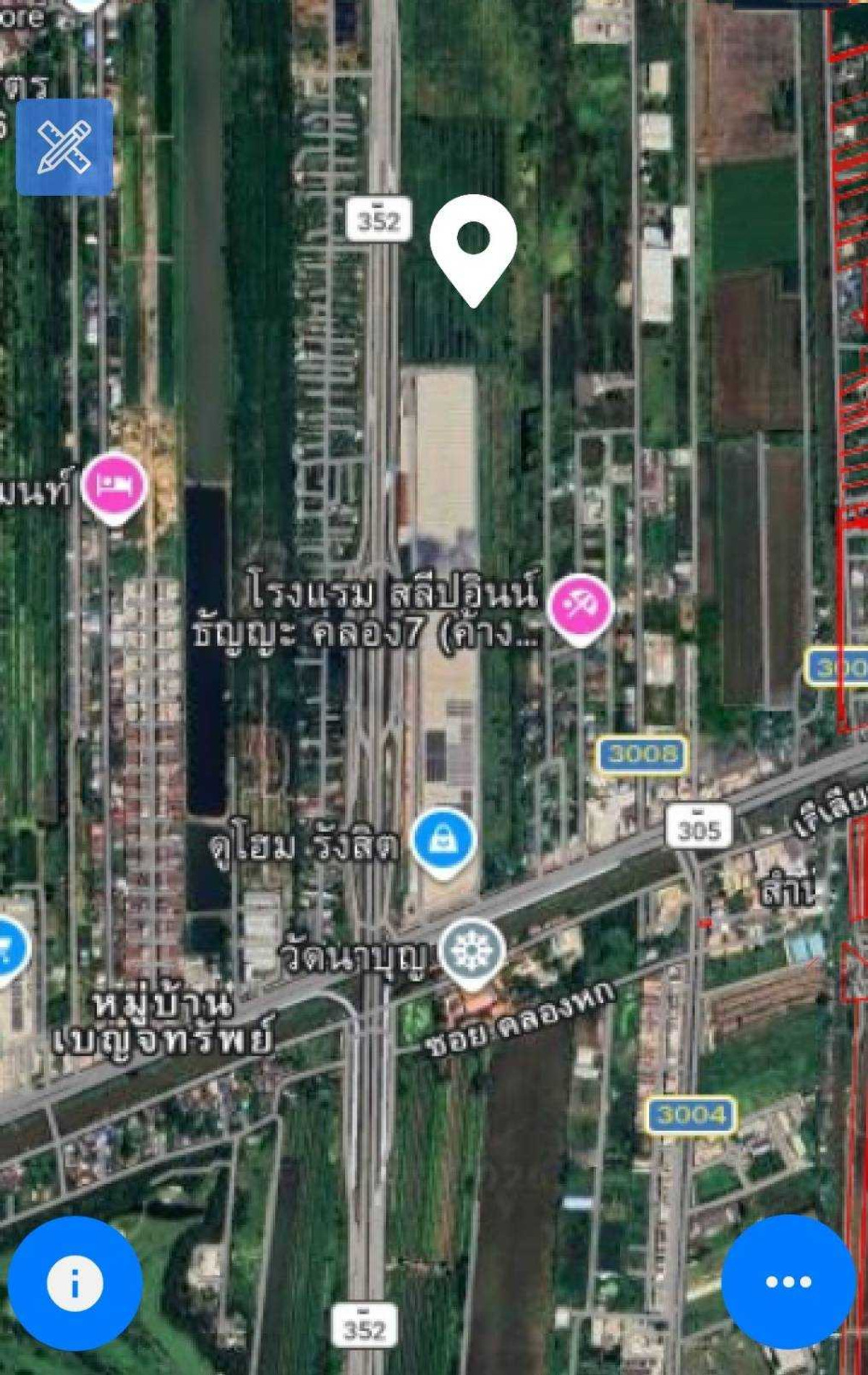 ขายที่ดินเปล่า เนื้อที่ 131 ไร่ 2 งาน ติดถนนหลัก รังสิต-นครนายก 305  – รูปที่ 3