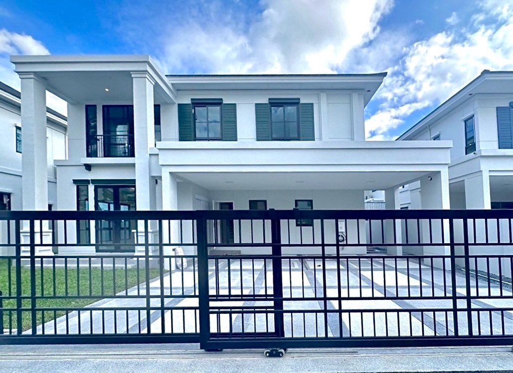 Setthasiri luxury detached house for sale Watcharaphon-Theparak, large size, new house, auspicious number sum 🎉 Setthasiri luxury detached house for sale Watcharaphon-Theparak, large size, new house, auspicious number sum 🎉