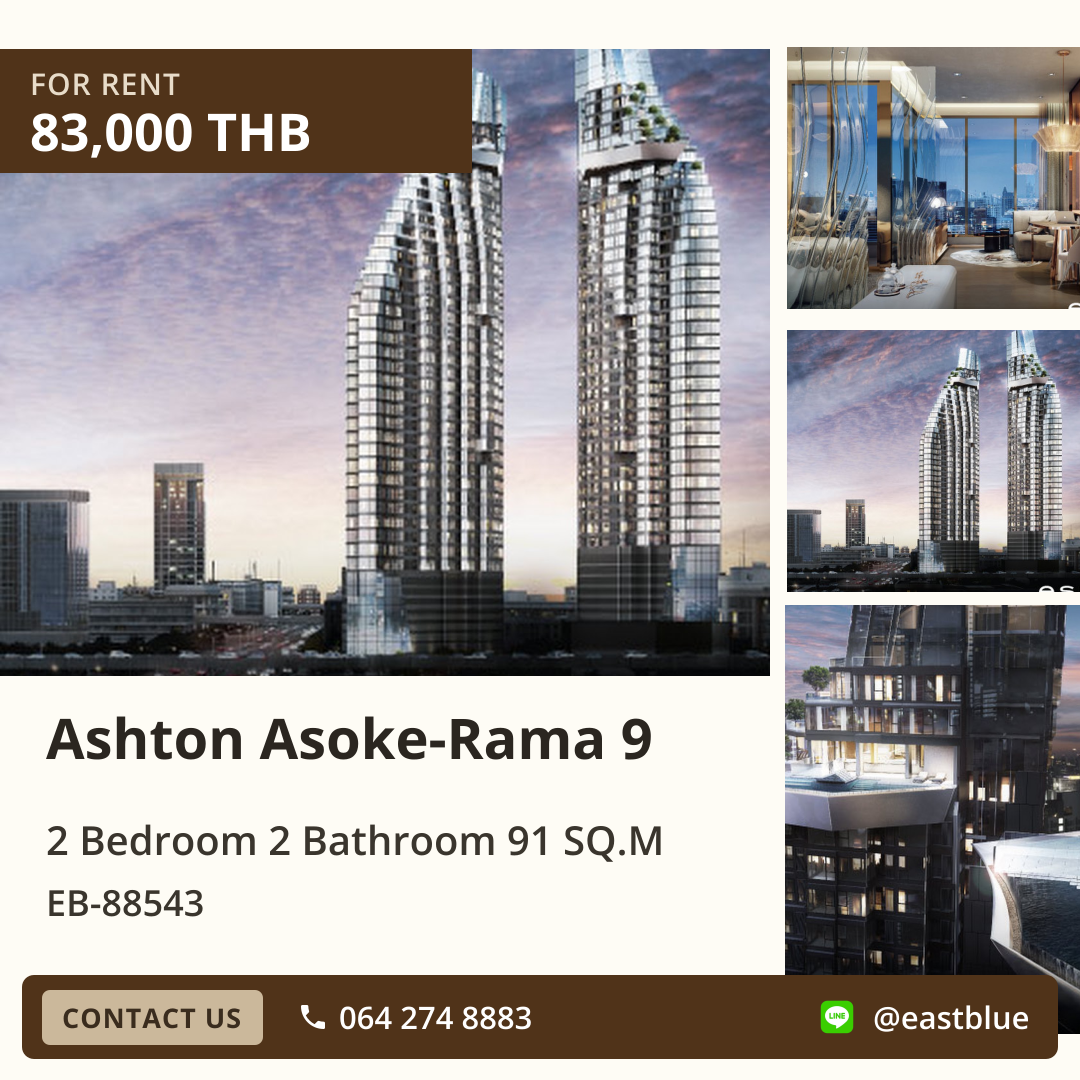 Luxury Condo for Rent at Ashton Asoke-Rama 9 ✨ Prime Location near MRT Phra Ram 9 Luxury Condo for Rent at Ashton Asoke-Rama 9 ✨ Prime Location near MRT Phra Ram 9