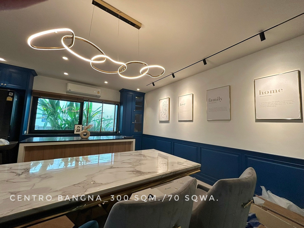 🎉🎉ให้เช่า บ้านเดี่ยว Centro บางนา อยู่หน้าสวน หน้า Clubhouse ใกล้ห้าง IKEA Mega bangna , โรงเรียนนานาชาติ , ทางด่วน – รูปที่ 2
