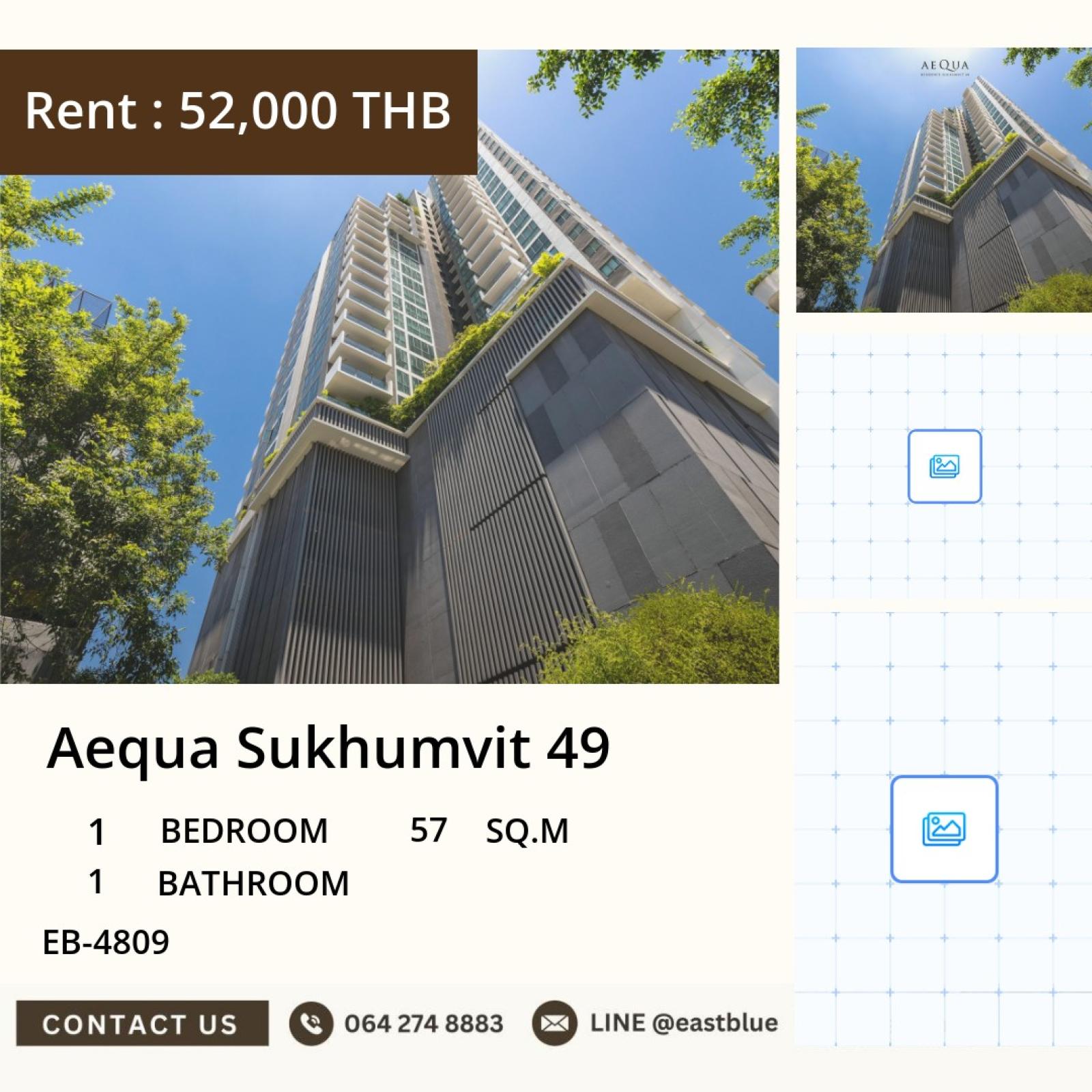 17/07/2026, Luxury 1-Bed Condo for Rent at Aequa Sukhumvit 49 – Prime Phrom Phong Location!
Spacious 57 sqm with Pool, Gym & 24H Security – Only 52,000 THB/month! 0642748883 17/07/2026, Luxury 1-Bed Condo for Rent at Aequa Sukhumvit 49 – Prime Phrom Phong Location!
Spacious 57 sqm with Pool, Gym & 24H Security – Only 52,000 THB/month! 0642748883