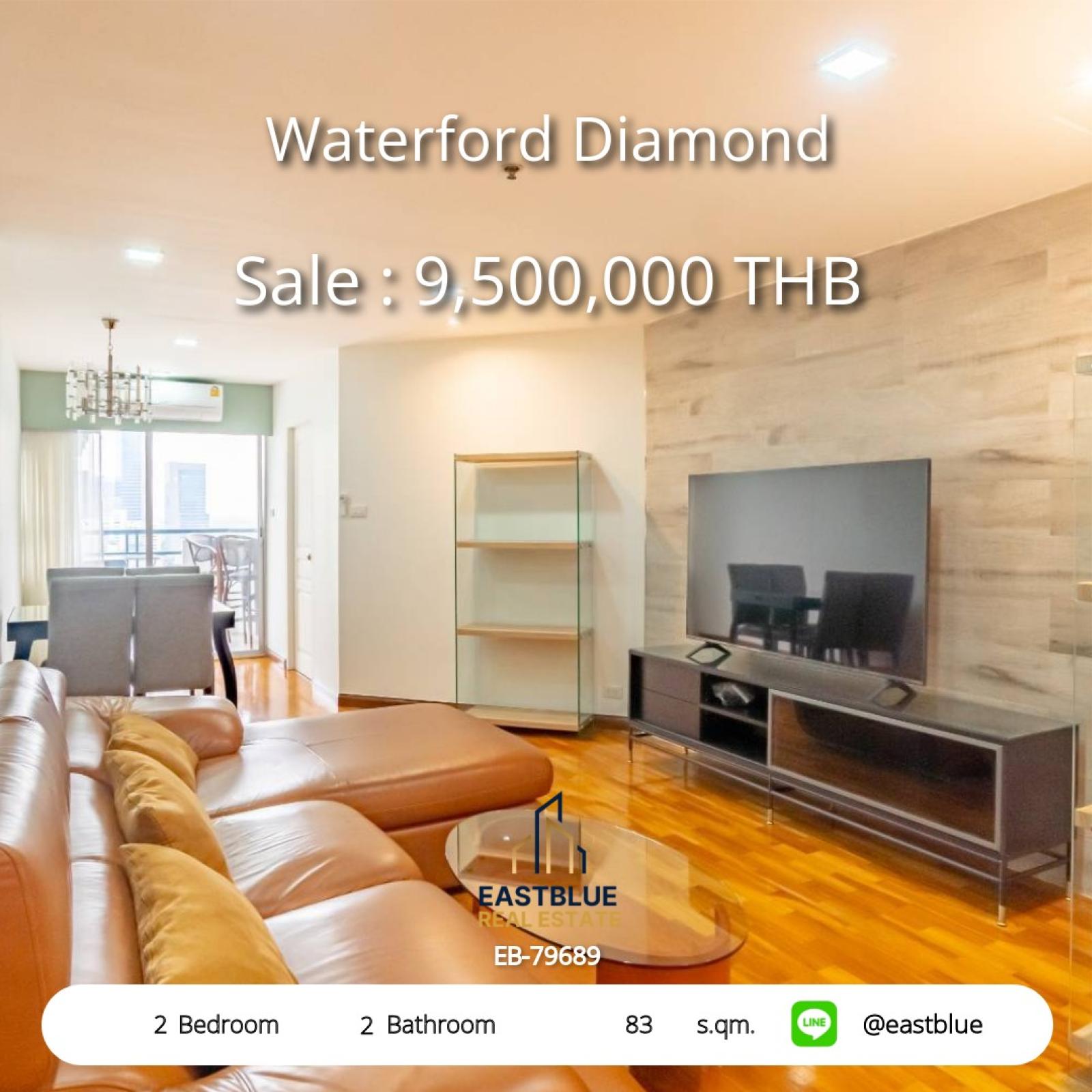 Luxury condo Waterford Diamond 2 bedrooms 2 bathrooms adjacent to BTS Phrom Phong
Spacious area of 83 sqm. Only 9.5 million, perfectly convenient! 0642748883 Luxury condo Waterford Diamond 2 bedrooms 2 bathrooms adjacent to BTS Phrom Phong
Spacious area of 83 sqm. Only 9.5 million, perfectly convenient! 0642748883