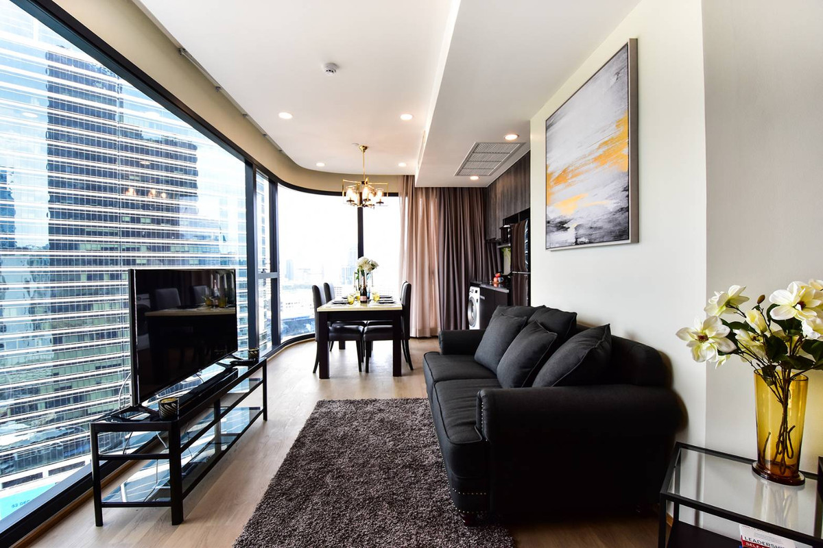 🔥ราคาพิเศษ วิวสวนลุม ตะวันออก Ashton Chula Silom FOR SALE 2 beds 2 baths size 63 sq.m. 180 m. to MRT Samyan ONLY 17.39 MB – รูปที่ 2