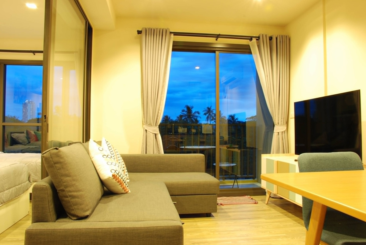For rent: Rain Condo Cha-am-Hua Hin | Large room 41 sq m., open view, comfortable living like home!