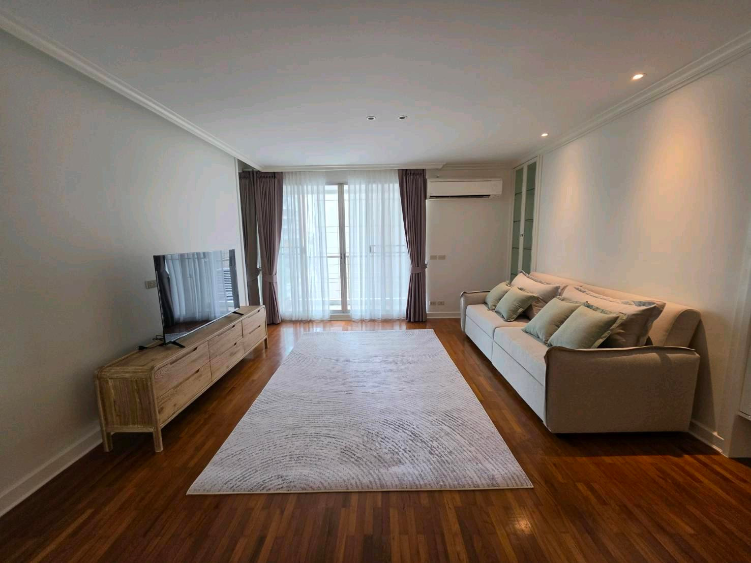 📌 (Noble House Ruamruedee) 🔥 134.2 ตร.ม. 2 ห้องนอนใหญ่ ห้องมุม!) ปรับปรุงครัวใหม่! ถนนร่วมฤดี ใกล้ One Bangkok! ในย่านร่วมฤดีที่เป็นห้องใหญ่ พร้อมแต่ง Built-in [เช่า] – รูปที่ 4