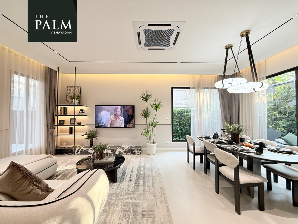 บ้านพร้อมอยู่ 3 ชั้นใจกลางวิภาวดี | The Palm Vibhavadi 64 บ้านพร้อมอยู่ 3 ชั้นใจกลางวิภาวดี | The Palm Vibhavadi 64