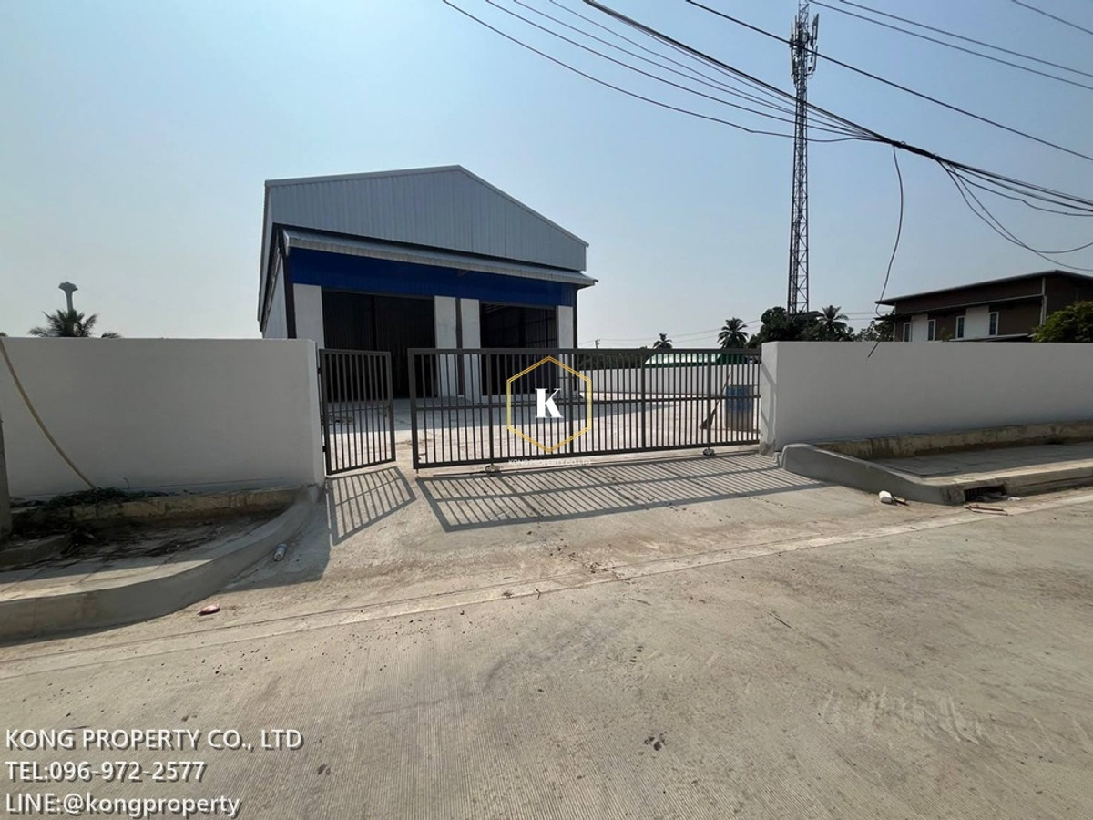 ให้เช่าโกดัง ติดถนนใหญ่ กาญจนาภิเษก ลาดหลุมแก้ว ปทุมธานี 420 ตรม – รูปที่ 2