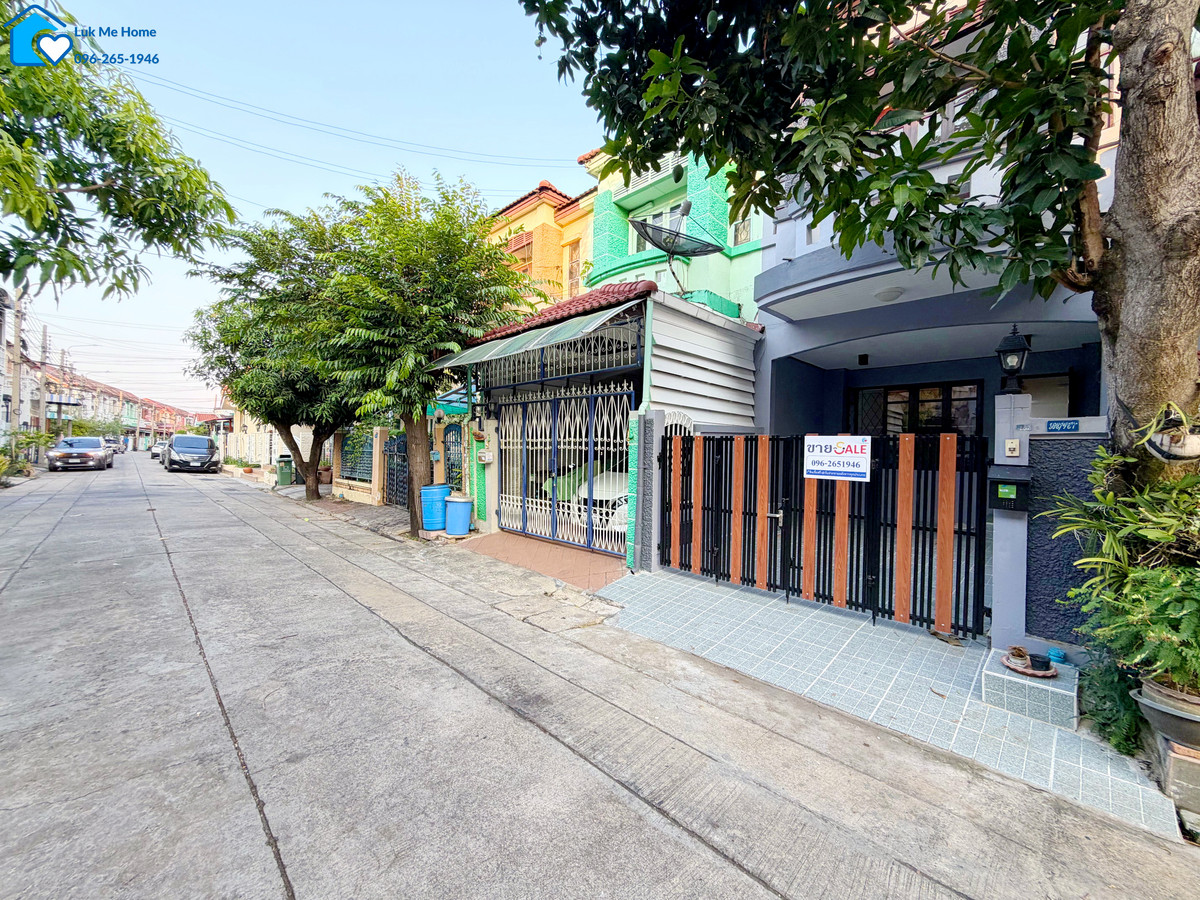 ทาวน์เฮ้าส์ 2ชั้น ตกแต่งใหม่ / รีโนเวท สวย ++ พร้อมเข้าอยู่ ม. บุศรินทร์ บางบัวทอง ใกล้รถไฟฟ้า สายสีม่วง สถานี บางพลู เพียง 2กม. ใกล้เซ็นทรัล เวสต์เกต – รูปที่ 2