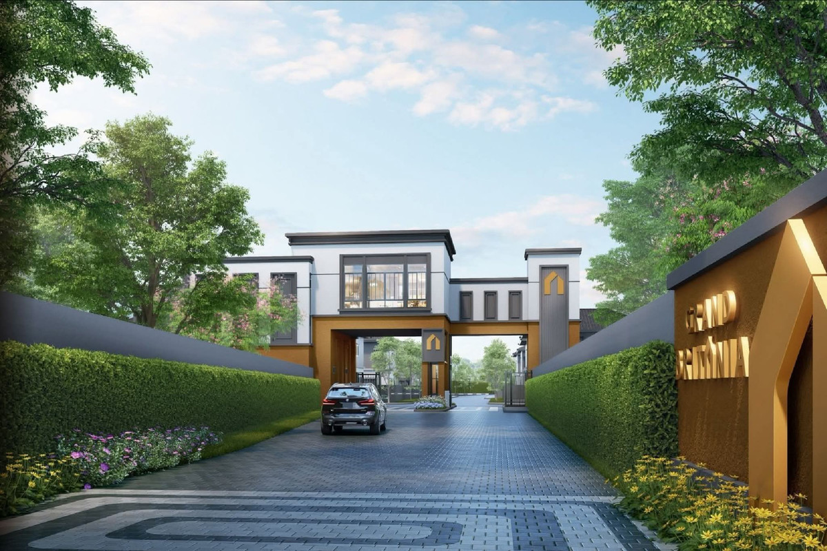 ขายบ้านเดี่ยวหรู_ติดถนนสุขุมวิท  ใจกลางเมืองระยอง_ตรงข้ามโรงเรียนอัสสัมชัญ  GRAND BRITANIA RAYONG – รูปที่ 4