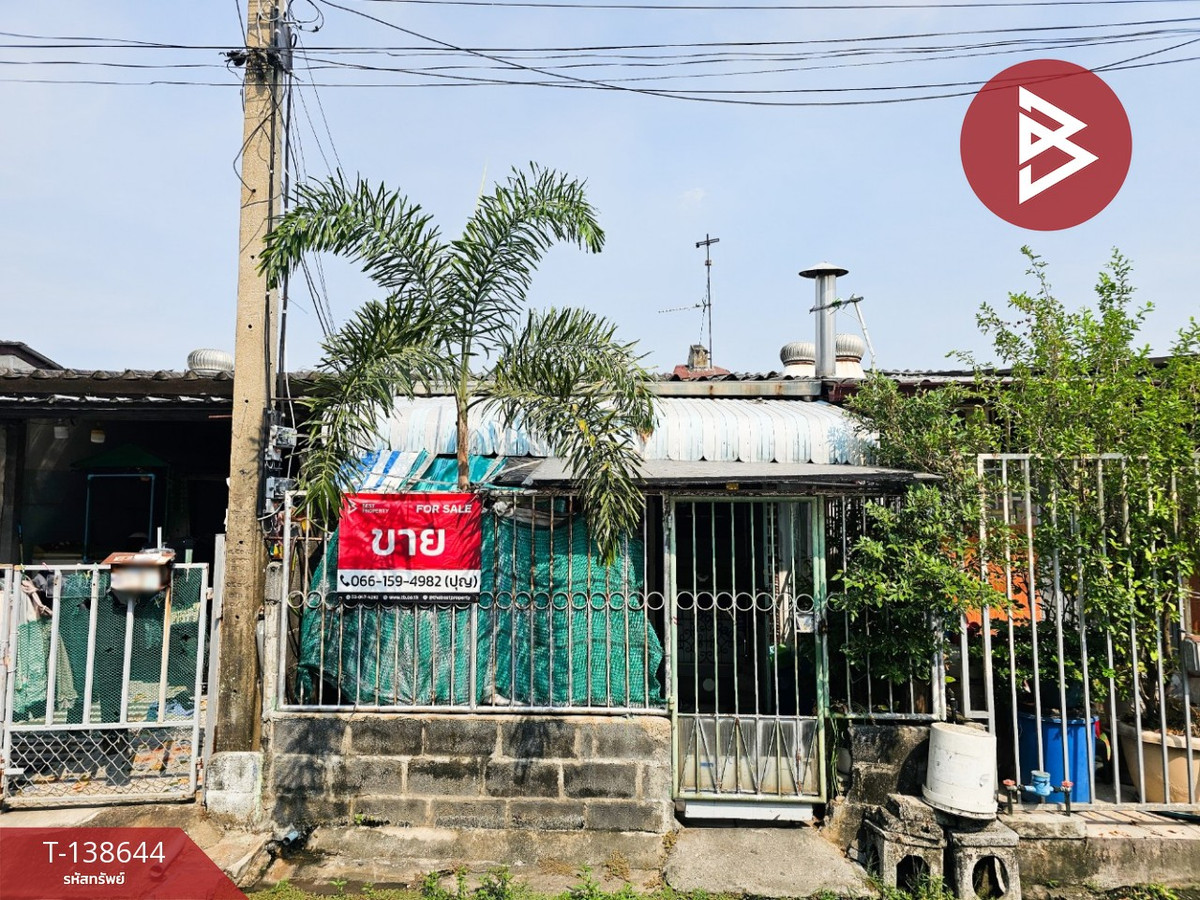 Single-storey townhouse for sale Samut Prakan Housing Authority Village, Bang Pu Municipality 49, Samut Prakan Single-storey townhouse for sale Samut Prakan Housing Authority Village, Bang Pu Municipality 49, Samut Prakan
