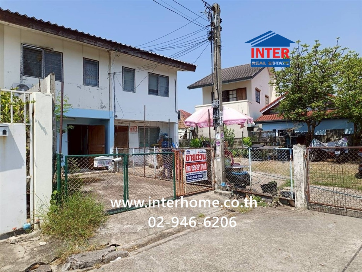 Townhouse, 2 floors, 18.7 sq m, Community Housing Village, Nonthaburi, near Pak Kret Municipality, Tiwanon Road, Chaengwattana Road, Pak Kret, Nonthaburi. Townhouse, 2 floors, 18.7 sq m, Community Housing Village, Nonthaburi, near Pak Kret Municipality, Tiwanon Road, Chaengwattana Road, Pak Kret, Nonthaburi.
