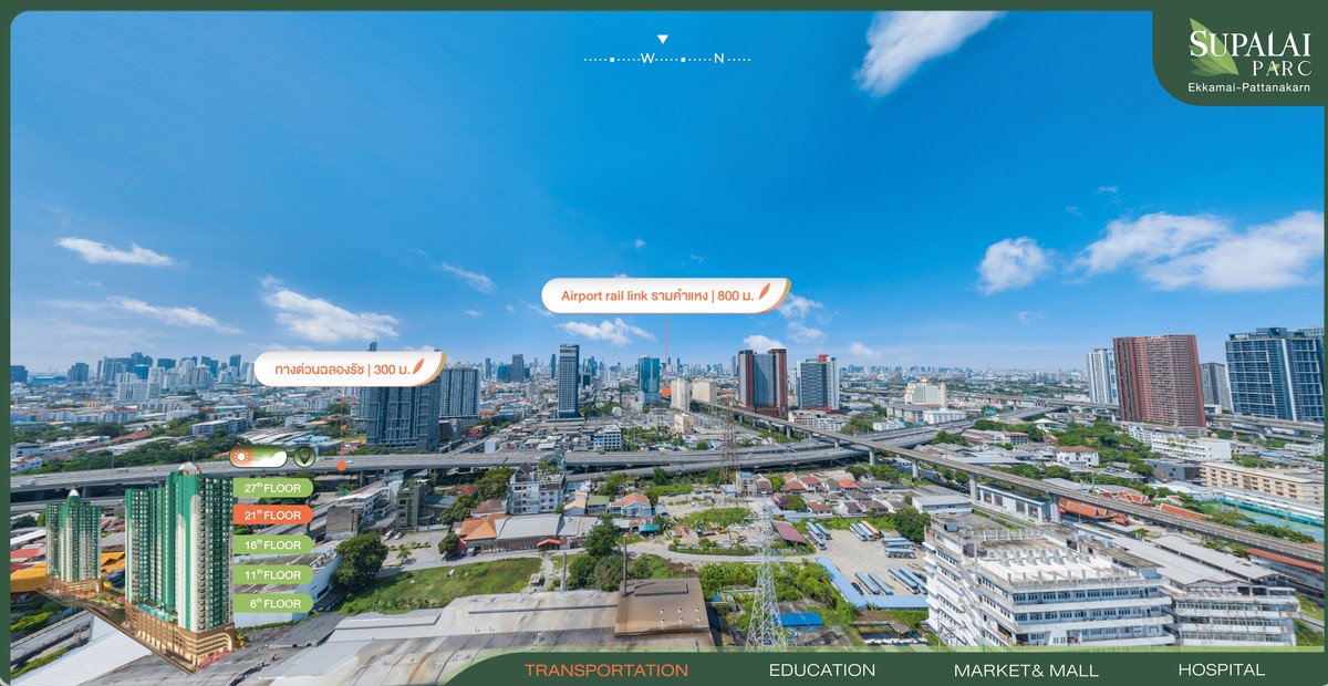 ขายดาวน์คอนโด Supalai Parc Ekkamai-Pattanakarn ขายดาวน์คอนโด Supalai Parc Ekkamai-Pattanakarn