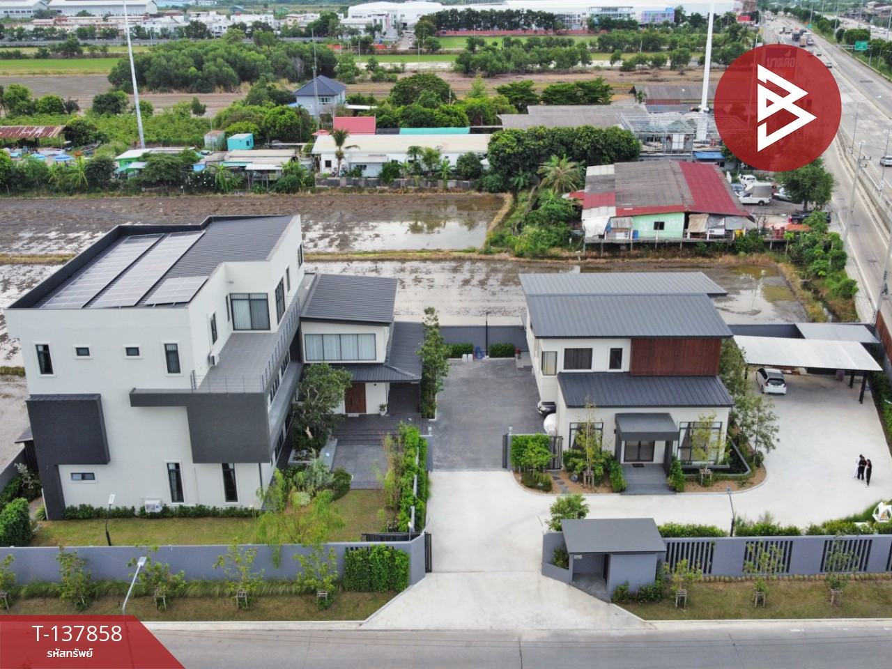 ขายบ้านเดี่ยวพร้อมที่ดิน เนื้อที่ 1 ไร่ 9.2 ตร.วา ลาดหลุมแก้ว ปทุมธานี – รูปที่ 2