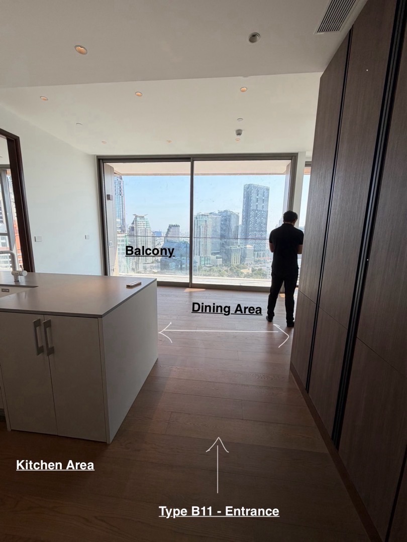 (ขายดาวน์)dusit parkside 2 นอน 110. ตรม. ราคาดีวิวสวยโล่งๆ( pet allow) เพียง39.5 MB – รูปที่ 4