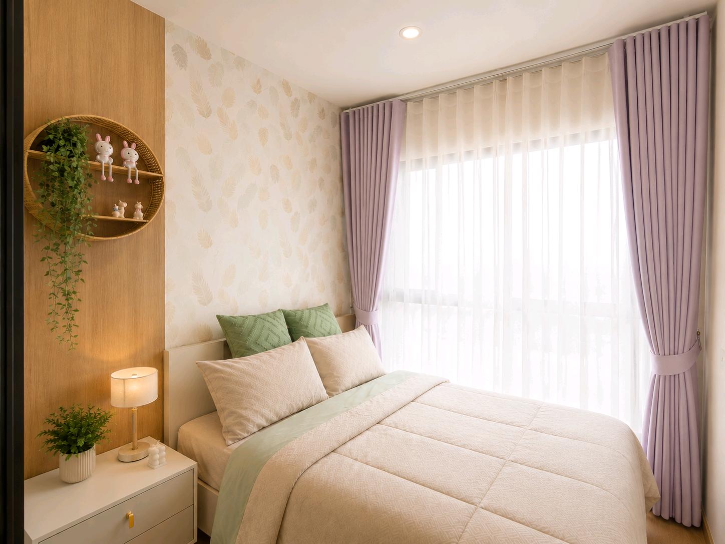🏙️For rent, brand new room, high floor, corner, river view, not hot @Chapter one spark, fully furnished, complete electricity, message me 📱or Line : 0616395225