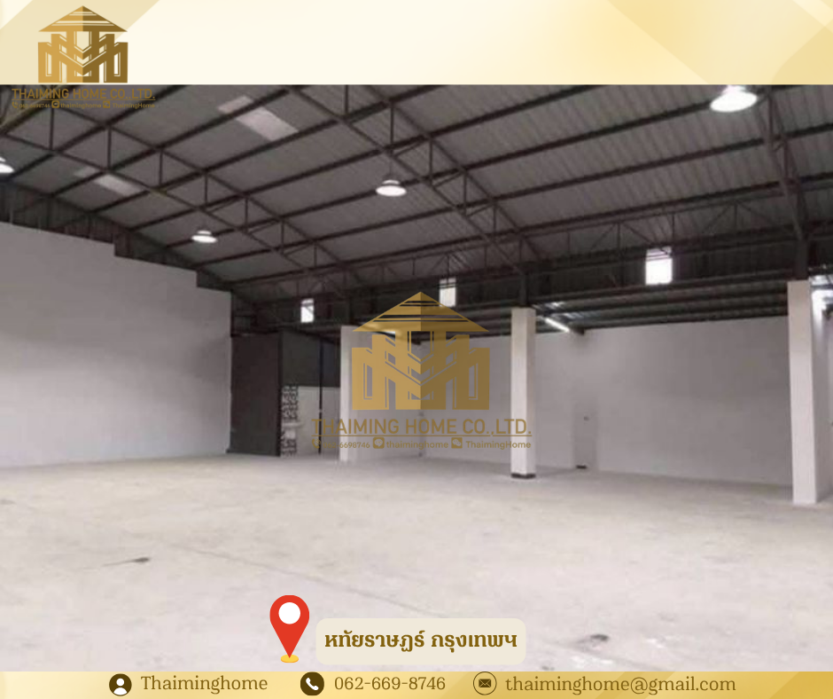 Warehouse with office for rent, Hathairat, size 440 sq m, Khlong Sam Wa. Bangkok (Property code TW6-5326) – รูปที่ 3