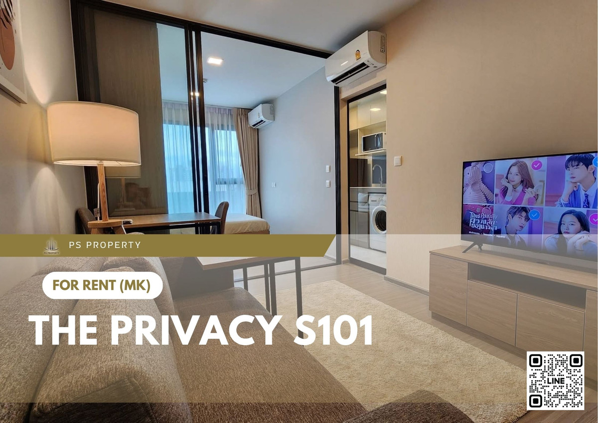 For Rent ✨ THE PRIVACY S101 ✨ Near BTS Udom Suk. Fully furnished with appliances. For Rent ✨ THE PRIVACY S101 ✨ Near BTS Udom Suk. Fully furnished with appliances.