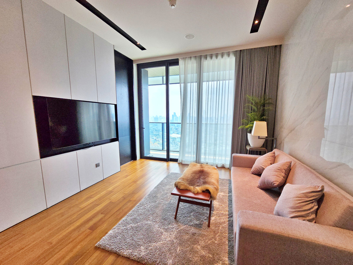 Ultra Luxury Freehold Condo: Banyan Tree Residences Riverside Bangkok, 78 Sqm Like-new Fl 41 วิวแม่น้ำ ราคาสุดคุ้ม