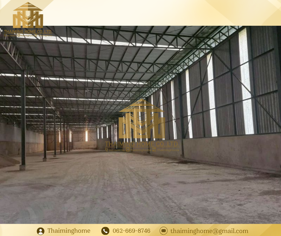Warehouse/factory for rent, size 9,000 and 7,500 sq m., Wang Sala Subdistrict, Tha Muang District, Kanchanaburi Province (TW9-0726) – รูปที่ 3