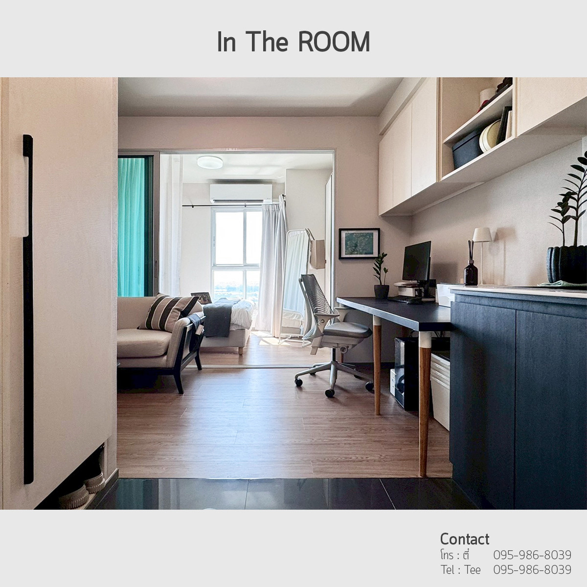 !!! Condo Areeya A space me bangna  บางนาตลาด ชั้น24 ห้อง Studio 1 ห้องน้ำ 1 25ตรม.ห้อง907 200เมตร ติดห้างเมกะบางนา – รูปที่ 3