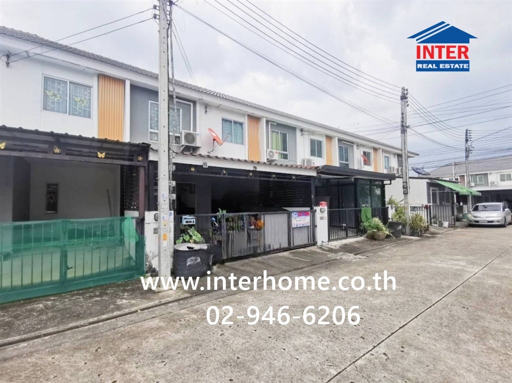 ทาวน์เฮ้าส์ 2 ชั้น 17.4 ตร.ว. หมู่บ้านบ้านพฤกษา116 รังสิต คลองหก ใกล้ฟิวเจอร์พาร์ครังสิต ซอยรังสิตคลองหก ถนนเลียบคลองหก ถนนรังสิต-นครนายก คลองหลวง ปทุมธานี – รูปที่ 2