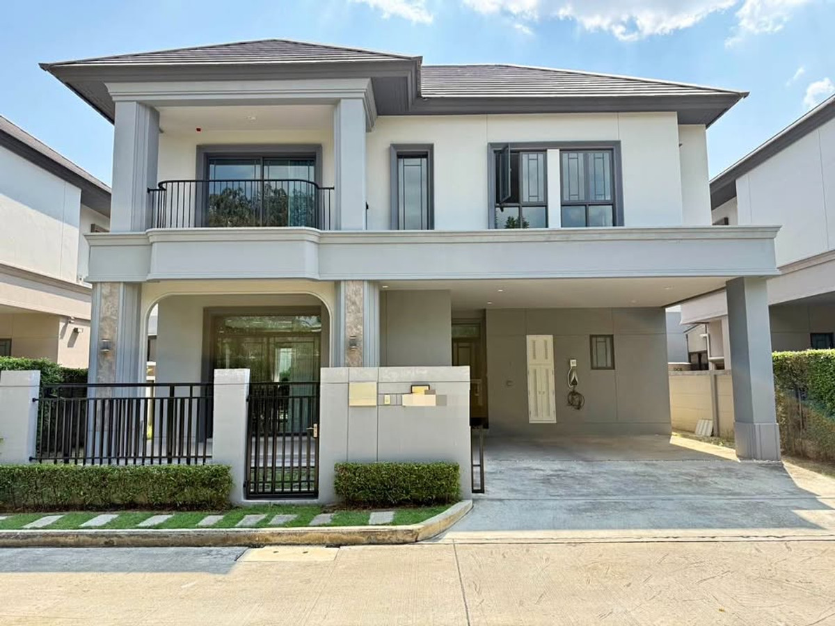 (For rent) ** Single house, Bangkok Boulevard Tiwanon-Rangsit, fully furnished, electrical appliances, ready to move in.