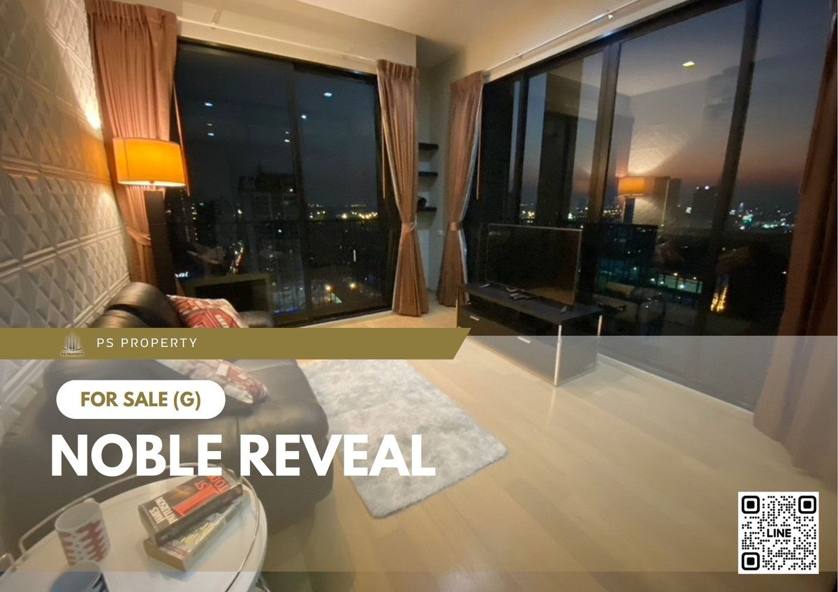 Urgent Sale 🔥 Noble Reveal 🔥 Exclusive corner unit, 2 bedrooms, high floor, panoramic view, prime location near BTS Ekkamai. Urgent Sale 🔥 Noble Reveal 🔥 Exclusive corner unit, 2 bedrooms, high floor, panoramic view, prime location near BTS Ekkamai.