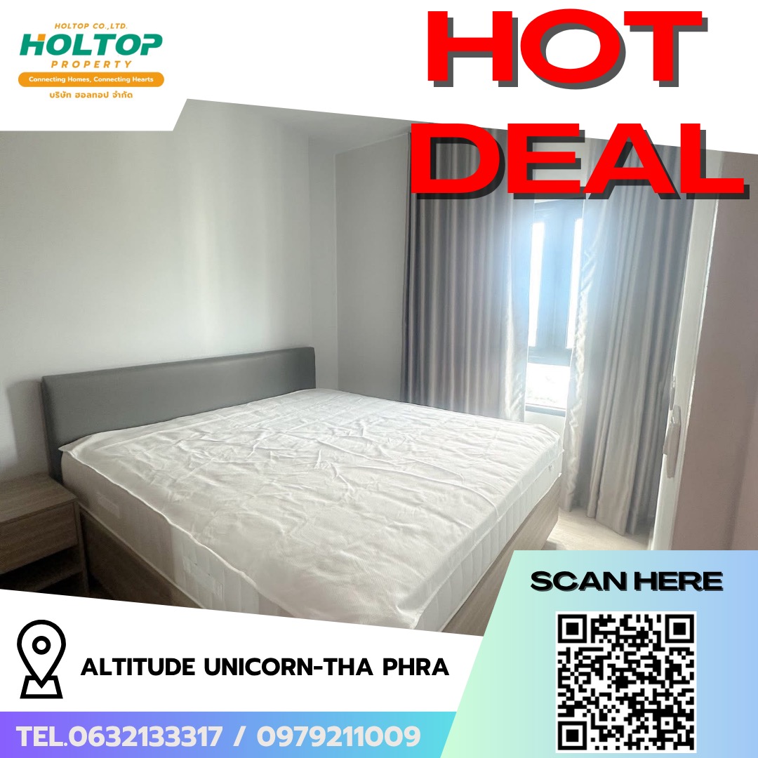 #R10078 🎉 200569 Condo for rent Altitude Unicorn-Tha Phra. #R10078 🎉 200569 Condo for rent Altitude Unicorn-Tha Phra.