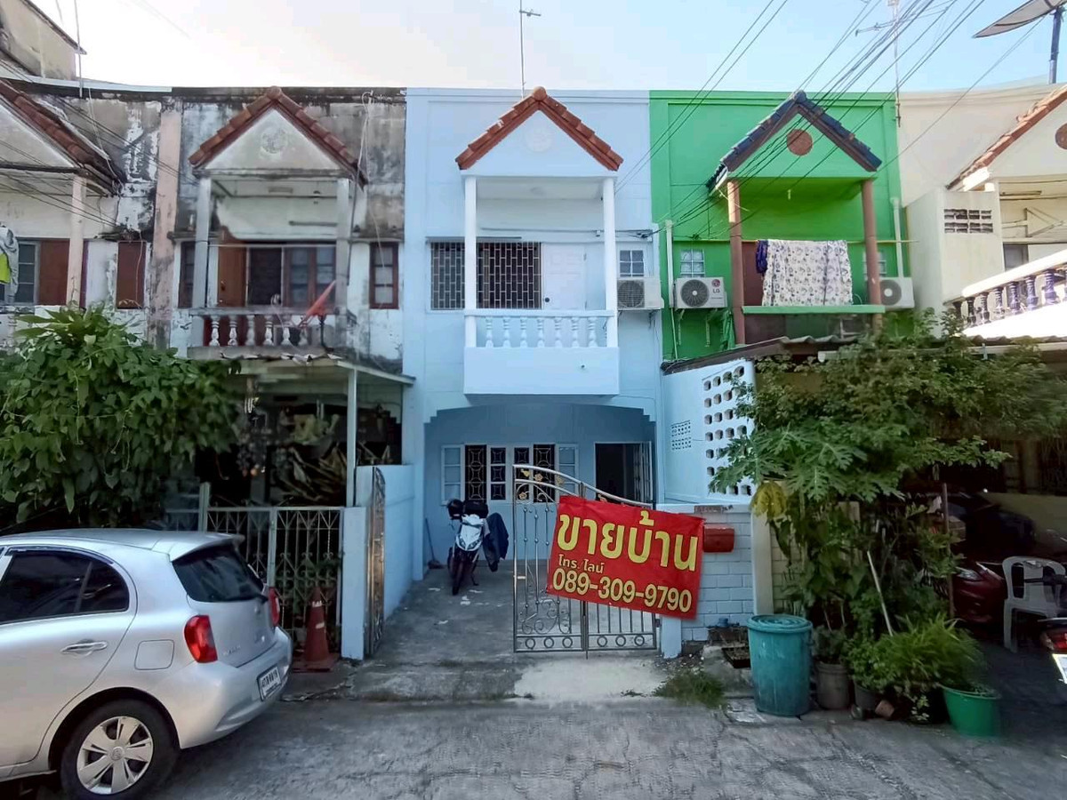 Townhouse for sale, Suksan 5, Kanchana Road, near The Mall Bang Khae.