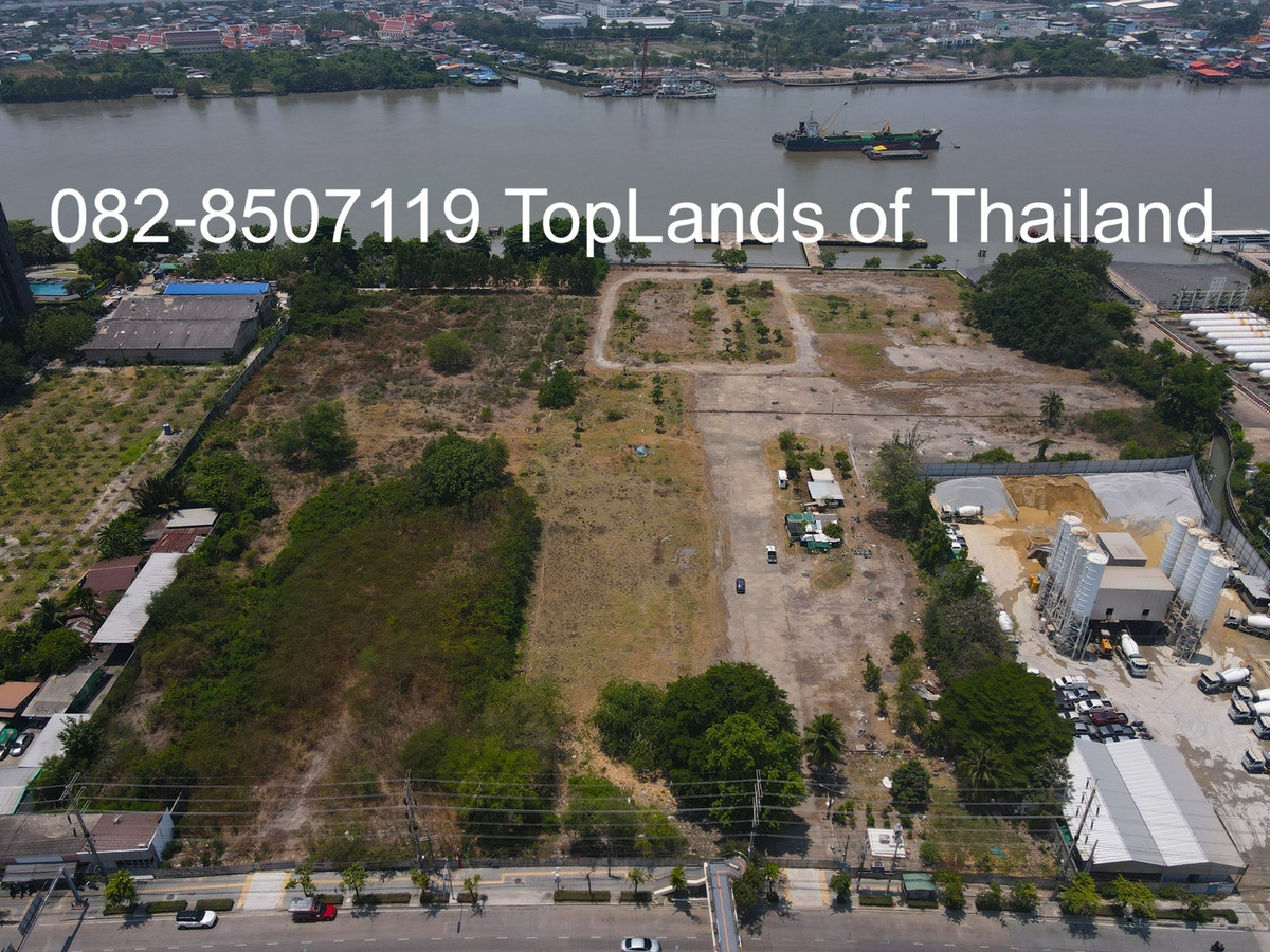 ขาย ที่ดิน พระราม 3 ( ติดแม่น้ำเจ้าพระยา ) เนื้อที่ 30 ไร่ เหมาะสร้างโครงการจัดสรร Super Luxury สำนักงาน และ Condominium – รูปที่ 4