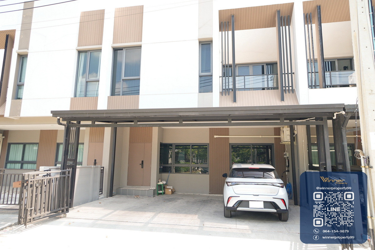 A69133h-Wide house for sale, 2 floors, size 33.4 sq m, 200 sq m. The Edition - Pinklao-Borom1 A69133h-Wide house for sale, 2 floors, size 33.4 sq m, 200 sq m. The Edition - Pinklao-Borom1