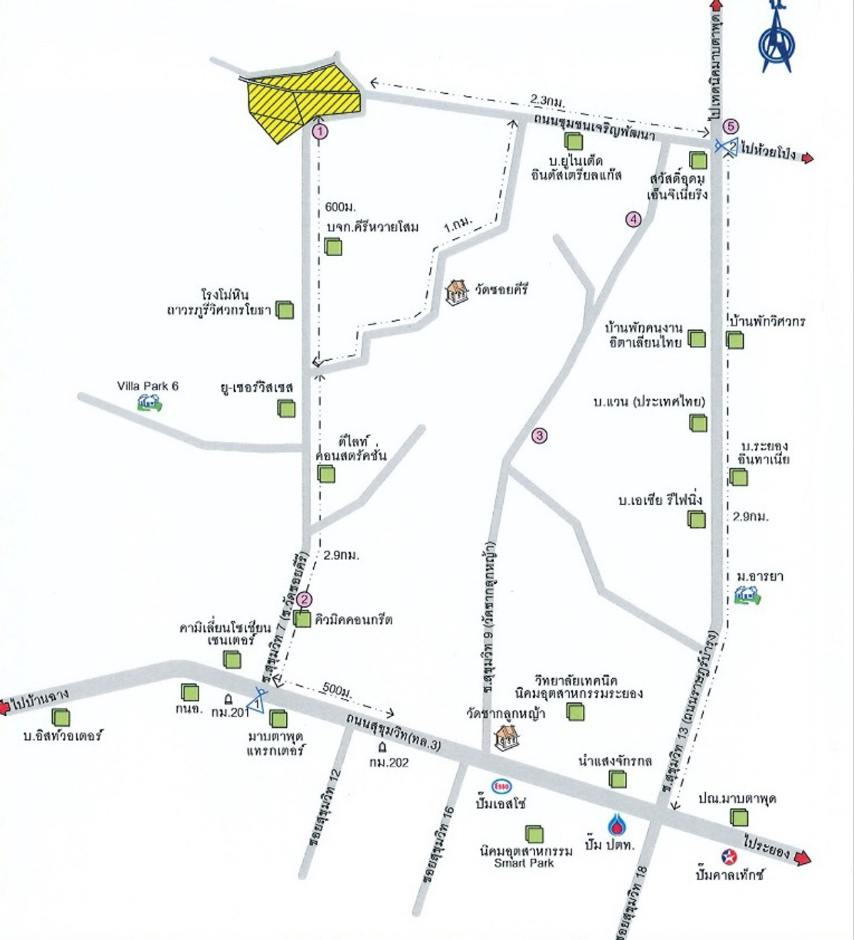 Land for sale, good location, close to amenities, Huai Pong Subdistrict, Rayong Province. – รูปที่ 2