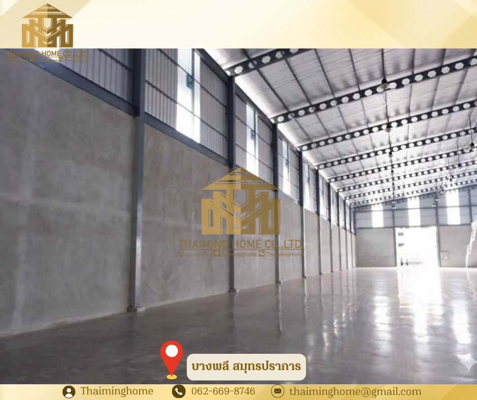 Warehouse for rent, size 1,660 Bang Chalong, Bang Phli, Samut Prakan (Property Code TW4-20926) – รูปที่ 3