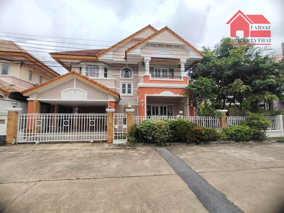 ให้เช่าบ้านเดี่ยว 2ชั้นเนื้อที่ 60ตร.ว พื้นที่ใช้สอย 200ตร.ม 3ห้องนอน 3ห้องน้ำ เฟอร์ครบ ถนนเฉลิมพระเกียรติ ร.9 สวนหลวง ร.9  ราคาเช่า 35,000 บ/ด  ( 泰国房地产公司可以说中文请打电话。081-732-9189  Line : f  ( 泰国房地产公司可以说中文请打电话。081-732-9189   Line : fs258  微信密码 F0817329189  )