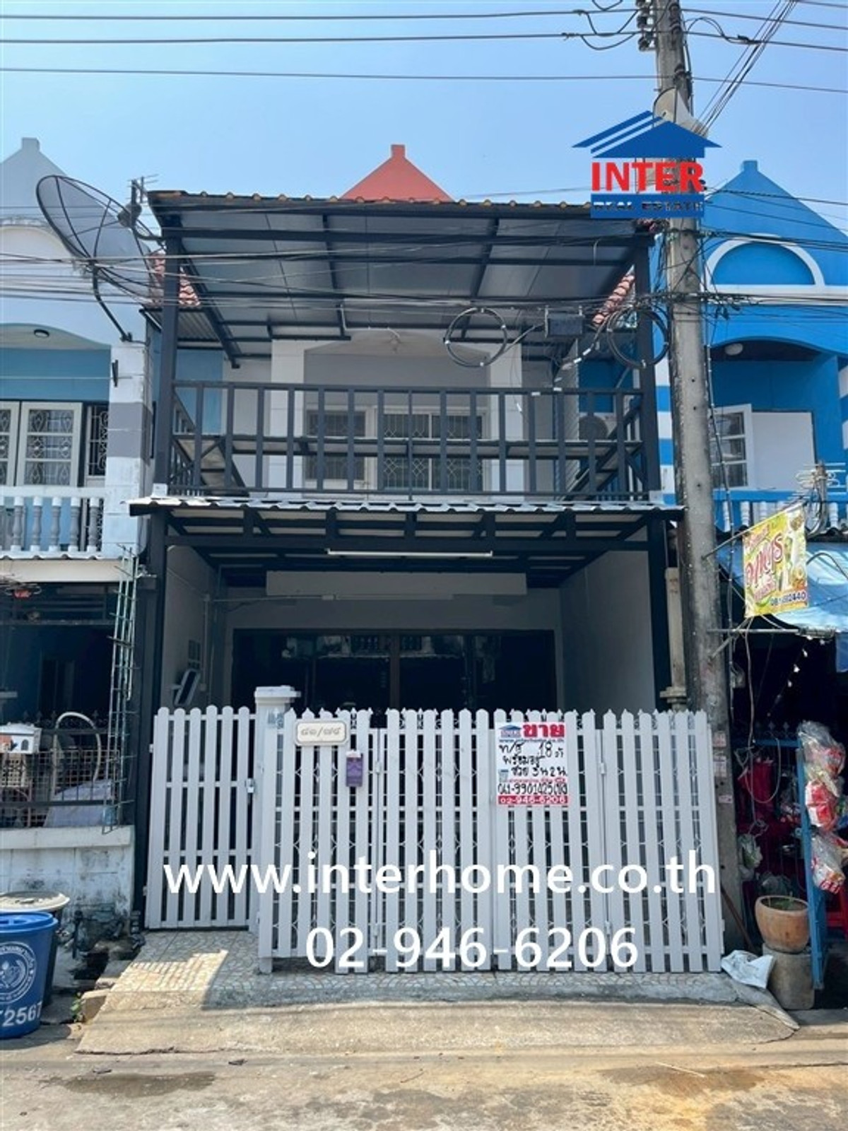 Townhouse, 2 floors, 18 sq m, Paitoon Grand Ville Village. Kanchanaphisek Road Road number 307 Mueang Pathum Thani, Pathum Thani – รูปที่ 2