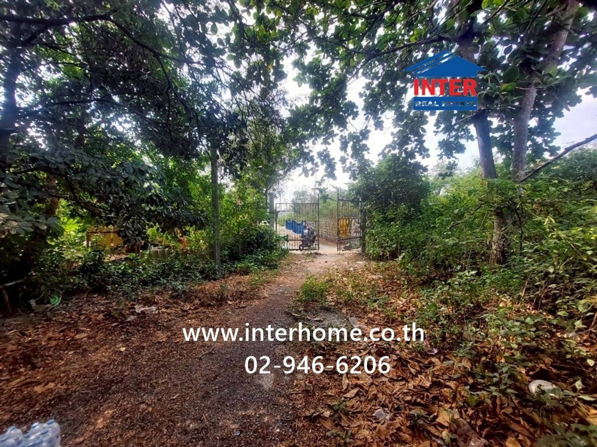 Empty land 7 rai 72 sq m. Empty land, Soi Bang Prong 11 (Soi Wat Suan Som), land on Pu Chao Saming Phrai Road. Old Sukhumvit Road Mueang Samut Prakan, Samut Prakan – รูปที่ 4