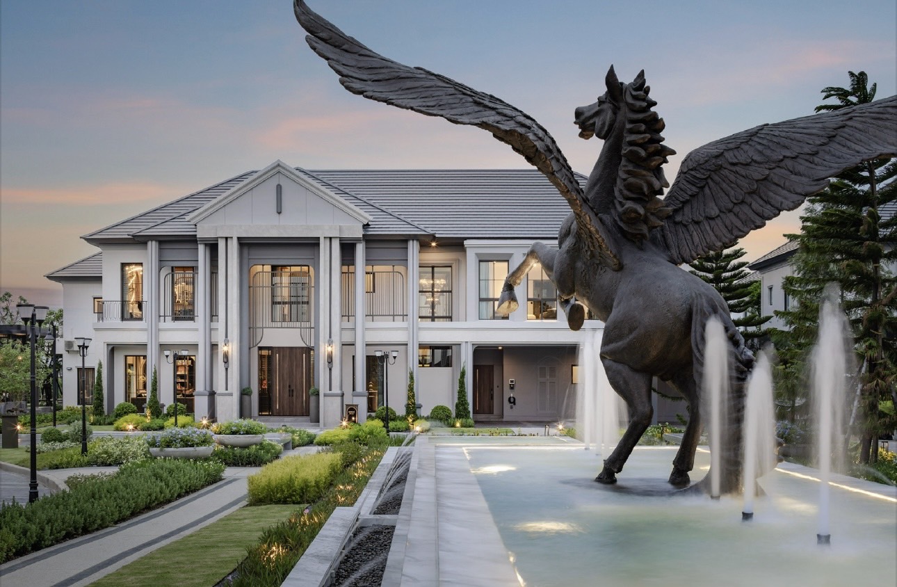 Ultra Luxury Mansion for Rent | Grand Bangkok Boulevard Pinklao-Kanchana (641 sqm.) 5BR 6BA - Ultimate Privacy [400,000 THB]