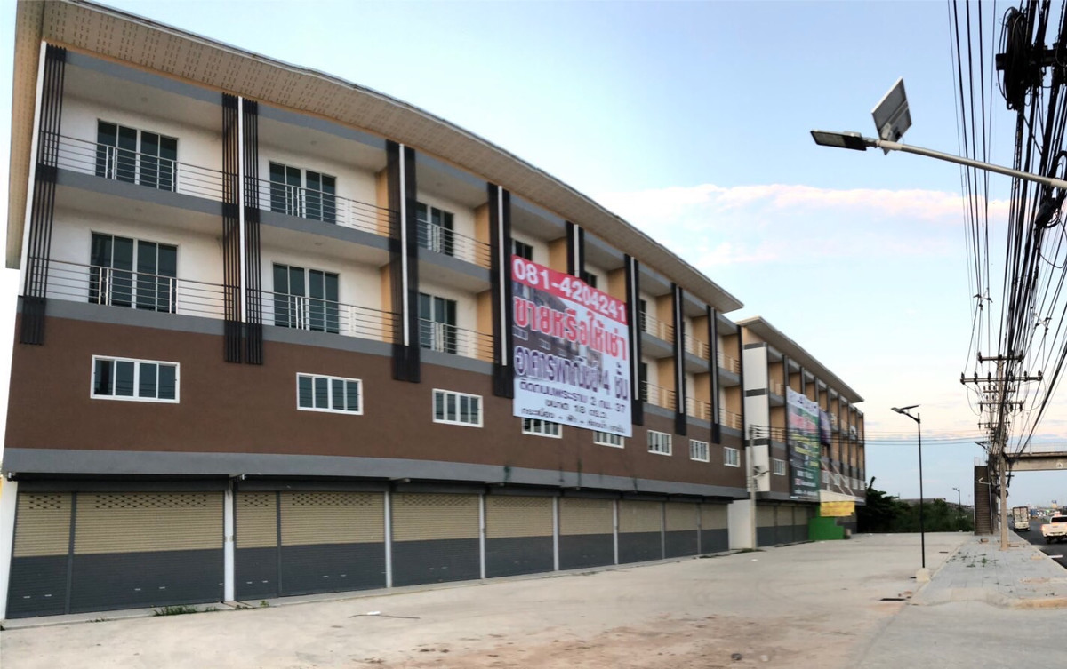 For rent or sale, 4-story commercial building, Subrungruang Project, next to Rama 2 Road, km. 36+800, Bang Krachao Subdistrict, Samut Sakhon. – รูปที่ 2