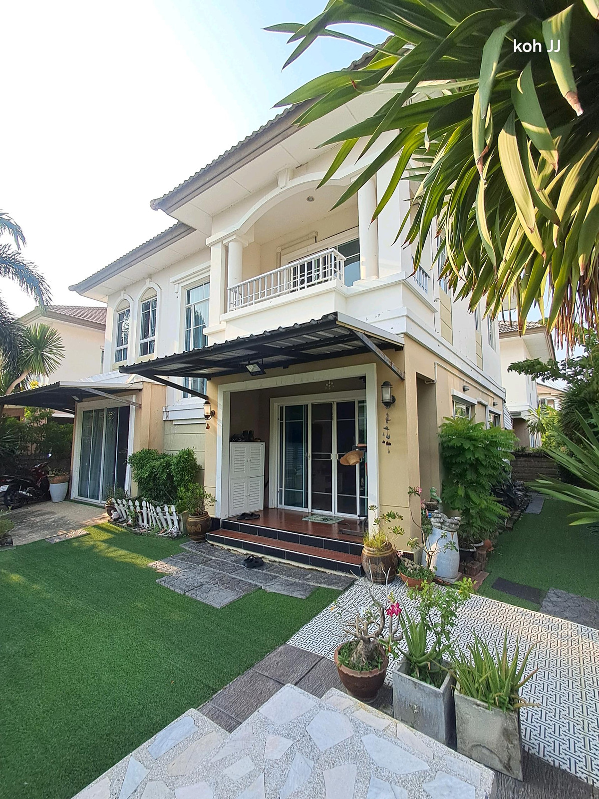 Cheap sale, Passorn 28, detached house, 4 bedrooms, opposite Club House, good location, King Kaew-Nam Daeng, only 4.55 million.