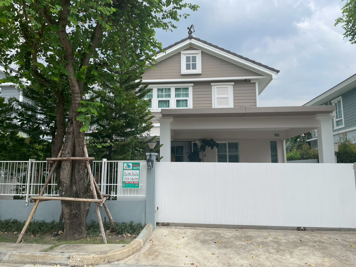 95886 - Single house for sale, Village Villaggio Rangsit-Klong 2, Villaggio Rangsit-Klong 2, beautiful house, new, ready to move in. 95886 - Single house for sale, Village Villaggio Rangsit-Klong 2, Villaggio Rangsit-Klong 2, beautiful house, new, ready to move in.