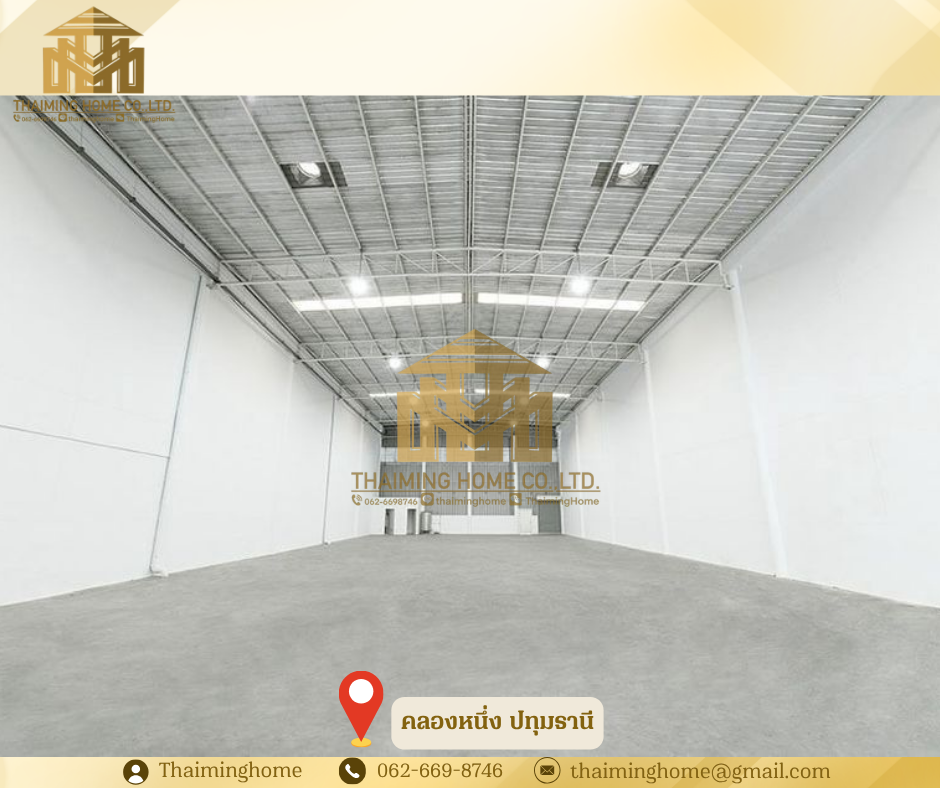 โรงงาน/โกดังให้เช่า ขนาด ขนาด 650 ตรม. คลองหนึ่ง ปทุมธานี(รหัสทรัพย์TW4-20726) – รูปที่ 2