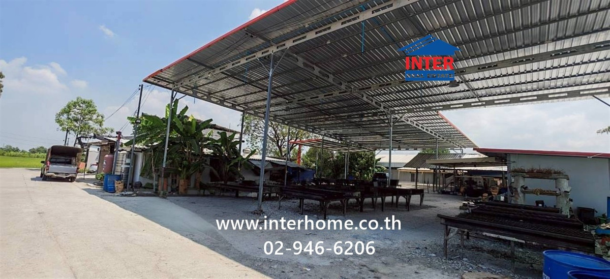 House + factory + worker housing, 1 floor, 286 sq m. House + factory + worker housing Near Khlong Sa School Soi Wat Pa Phurithat Pathum Thani-Bang Pahan Road Khlong Sa Phatthana Road, Sam Khok, Pathum Thani – รูปที่ 3