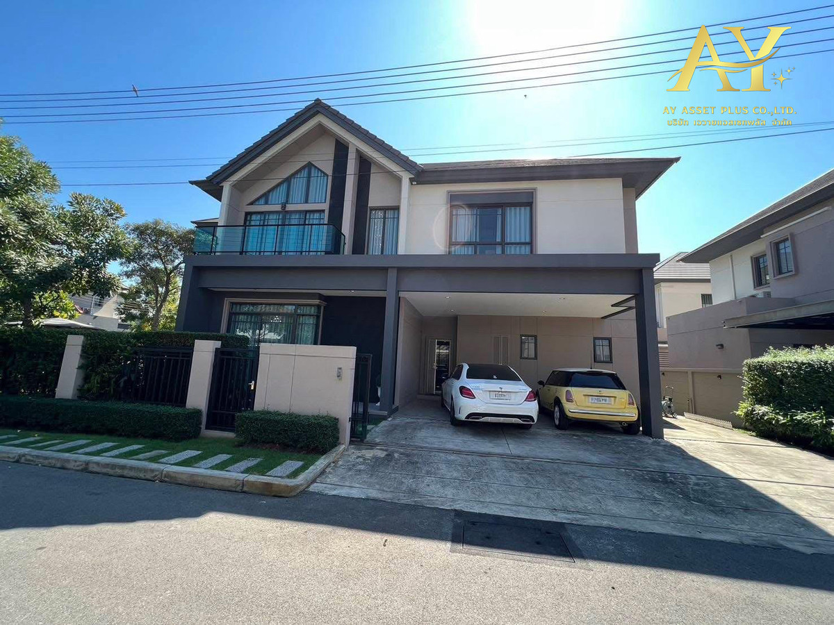 🏡ขายด่วน❗️ บ้านเดี่ยวหลังมุมเฟอร์นิเจอร์ครบครัน พร้อมอยู่ราคา 11.9 ล้าน 80 ตร.ว. สุดคุ้ม ใหญ่ที่สุดในโครงการบางกอกบูเลอวาร์ด รังสิต ปทุมธานี