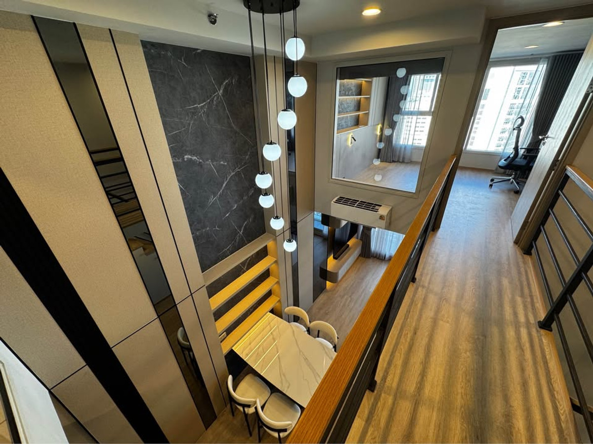 +++Urgent rent+++ Culture Chula** Duplex 2 bedrooms, 58 sq m, fully furnished, ready to move in!!! – รูปที่ 2
