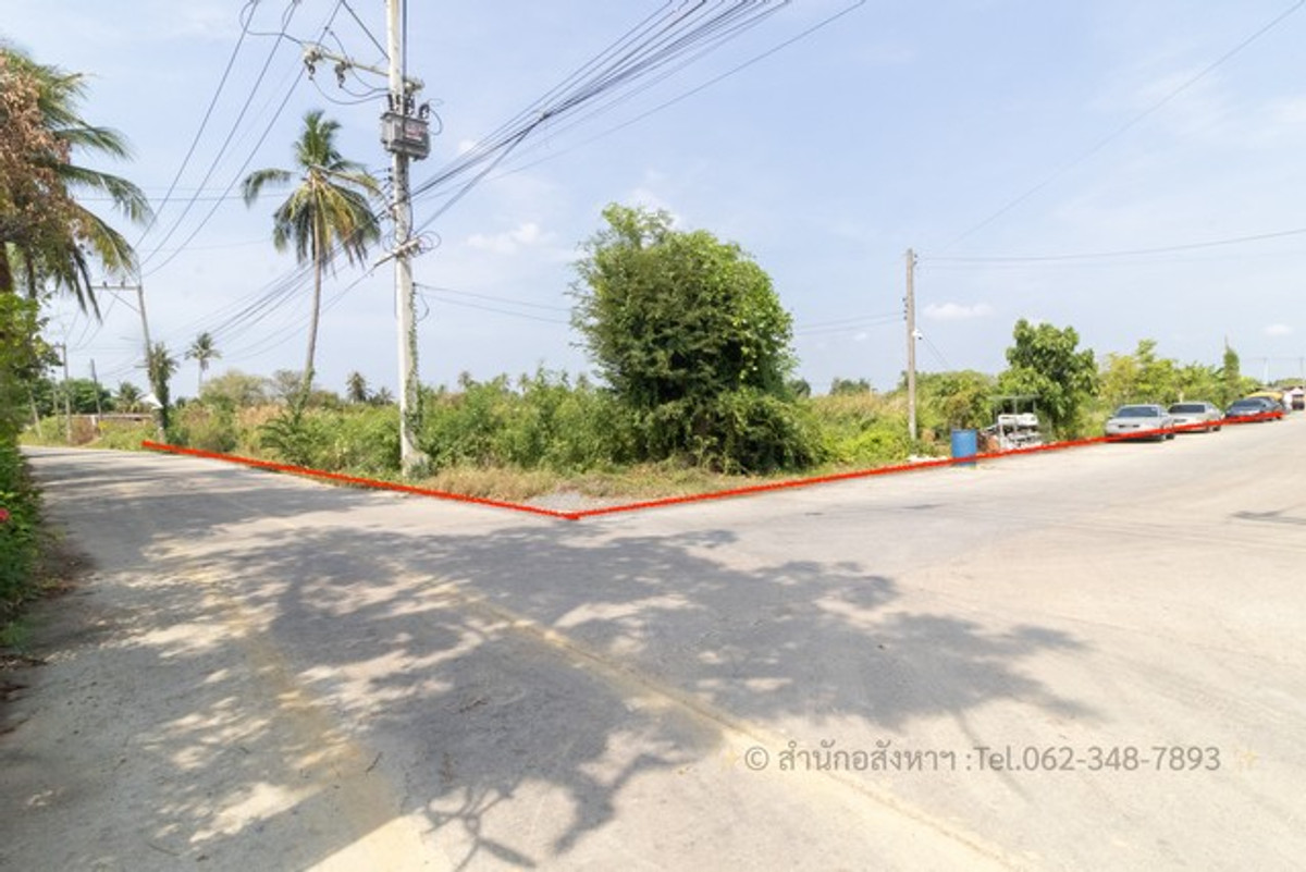 [For Sale] Land already filled, beautiful plot, prime location, Sam Phran 12, Tha Talat Subdistrict, Nakhon Pathom – ready to build a house immediately!