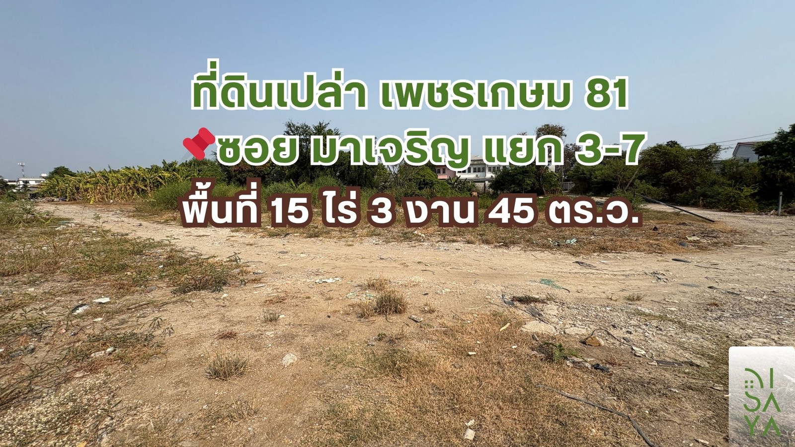 ที่ดินเปล่า เพชเกษม